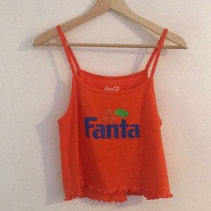 Fanta crop top